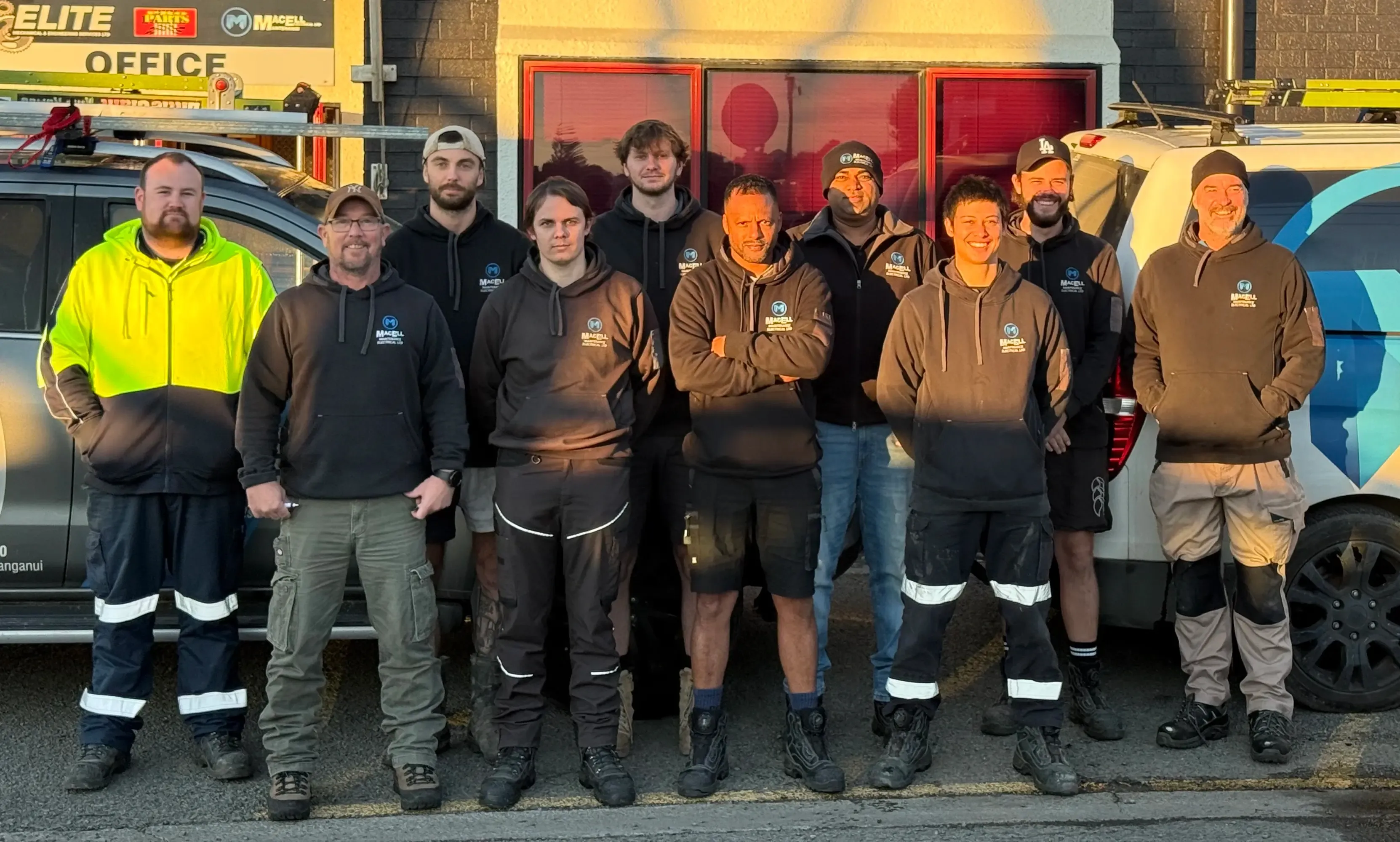 MacEll Maintenance & Electrical team at work